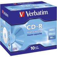 Verbatim 43428 CD-R 90 disc 800 MB 10 stuk(s) Jewelcase - thumbnail