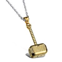 Mendes Jewels kettinghanger Hammer Of Thor Gold - thumbnail