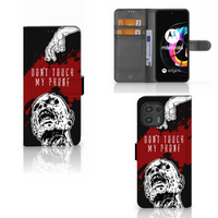 Motorola Edge 20 Lite Portemonnee Hoesje Zombie Blood