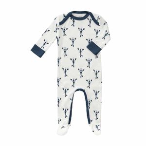 Fresk pyjama met voetjes Lobster indigo blue Maat