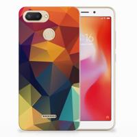 Xiaomi Redmi 6 TPU Hoesje Polygon Color