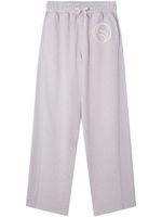 Stella McCartney pantalon de jogging à lien de resserrage - Gris