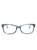 Carolina Herrera lunettes de vue à monture rectangulaire - Bleu