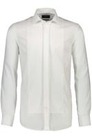 Lindbergh Modern Fit Gala shirt wit, Effen - thumbnail