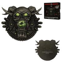 Fanattik Dungeons & Dragons medaillon avec Art Card Talisman of Ultimate Evil Limited Edition