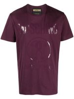 Moschino t-shirt en coton à logo imprimé - Rouge - thumbnail