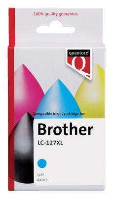 Inkcartridge quantore bro lc-125xl blauw