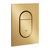 Grohe Dubbele hoeveelheid aandrijving voor pneumatisch valventiel, inclusief beugels, serie Arena Cosmopolitan, 13 x 0,5 x 17,2 cm, goud glanzend geborsteld (Referentie: 37624GN0)