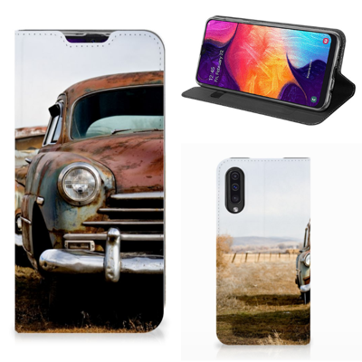 Samsung Galaxy A50 Stand Case Vintage Auto Samsung Galaxy A50 Stand Case Vintage Auto