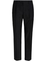 ETRO paisley-jacquard straigh-leg trousers - Noir