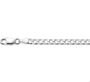 TFT Zilveren Ketting Geslepen Gourmet 3,0 mm x 45 cm