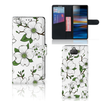 Sony Xperia 10 Plus Hoesje Dogwood Flowers