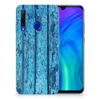 Honor 20 Lite Bumper Hoesje Wood Blue