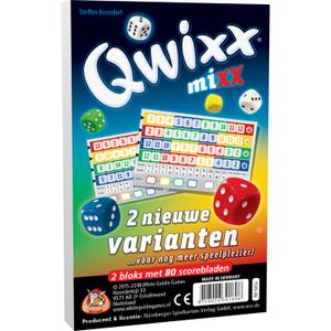 White Goblin Games Qwixx Mixx dobbelspel Nederlands, Uitbreiding, 2 - 5 spelers, 15 minuten, Vanaf 8 jaar