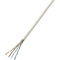 TRU COMPONENTS TC-7572796 telefoonkabel J-Y(ST) Y 4 x 0,60 mm grijs 25 m