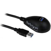 StarTech.com 1,5 m zwarte Desktop SuperSpeed USB 3.0 verlengkabel A naar A M/F - thumbnail