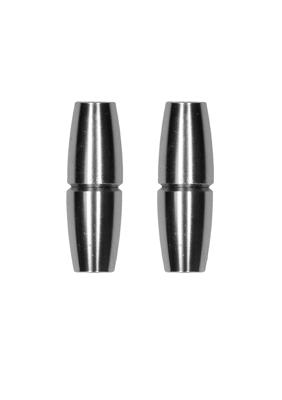 Magnetic Nipple Clamps - Sensual Cylinder - Silver Magnetic Nipple Clamps - Sensual Cylinder - Silver