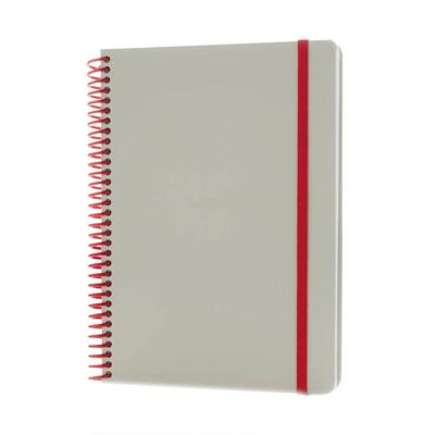Xd Collection Notitieboek Deluxe 21 X 15 Cm Karton Grijs/rood