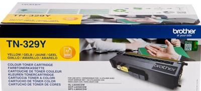 Brother TN-329Y tonercartridge Origineel Geel 1 stuk(s)