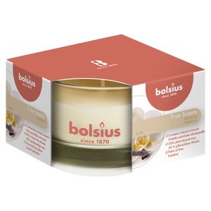 Bolsius geurglas true scents vanilla