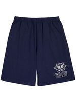 Sporty & Rich NY Racquet Club track shorts - Bleu