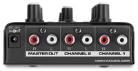 Vonyx STM500BT 2-kanaals mixer met Bluetooth/MP3 - thumbnail