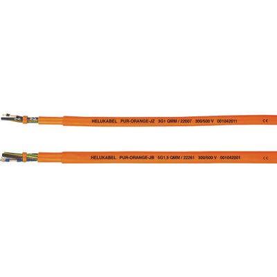 Helukabel PUR-Orange JB Geïsoleerde kabel 4 G 0.75 mm² Oranje 22252-1000 1000 m