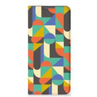 Motorola Moto E32 | Moto E32s Hoesje met Magneet Funky Retro