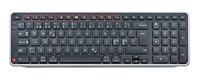 Contour Design Balance Toetsenbord RF Draadloos QWERTY Scandinavische Ruimte Zwart