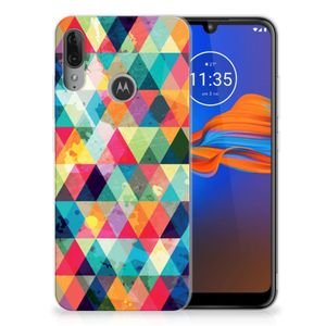 Motorola Moto E6 Plus TPU bumper Geruit