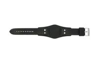 Horlogeband Fossil CH2564 / CH2586 Onderliggend Leder Zwart 22mm - thumbnail