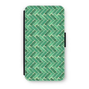 Moroccan tiles 2: iPhone XS Flip Hoesje