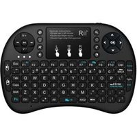 Rii i8+ Bluetooth QWERTY Zwart toetsenbord - thumbnail