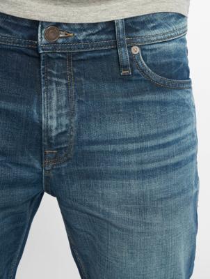Jack & Jones / Straight fit jeans jjiClark jjOriginal in blauw