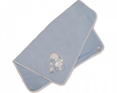 Snuggle Baby babydeken eend 70 x 70 cm Snuggle Baby babydeken eend 70 x 70 cm