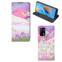 OPPO A74 4G Hoesje maken Bird Flying - thumbnail