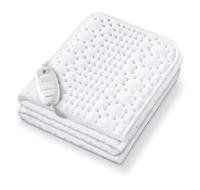 Beurer Warmtekussen UB 30, met 3 temperatuurniveaus en bescherming tegen oververhitting, knuffelig warmtekussen, zachte katoenen bovenkant, machinewasbaar