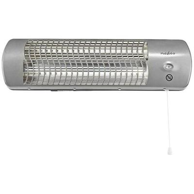 Nedis HTBA10GY Snelverwarmer voor badkamer 1200 W 12 m² Grijs Nedis HTBA10GY Snelverwarmer voor badkamer 1200 W 12 m² Grijs