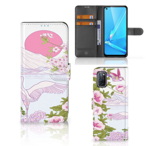 OPPO A72 | OPPO A52 Telefoonhoesje met Pasjes Bird Standing