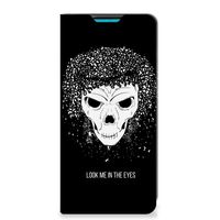 Mobiel BookCase Samsung Galaxy A73 Skull Hair - thumbnail