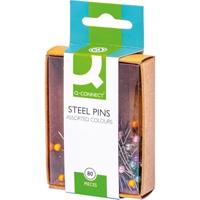 Q-Connect KF02038 Pinwandnaalden gesorteerd 80 stuks