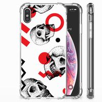 Extreme Case Apple iPhone Xs Max Skull Red - thumbnail