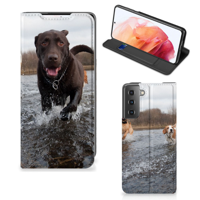 Samsung Galaxy S21 Hoesje maken Honden Labrador