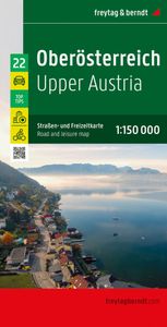 Wegenkaart - landkaart 22 Oberösterreich - Noord Oostenrijk | Freytag