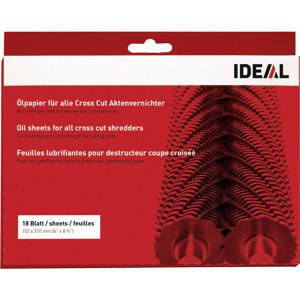 Ideal 9000631 papierversnipperaaraccessoire 18 stuk(s) Smeermiddelbladen