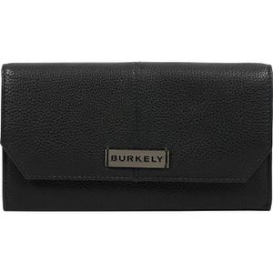 Burkely Large Flap Wallet Portemonnee Mystic Maeve Zwart