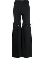 Coperni pantalon à coupe évasée - Noir