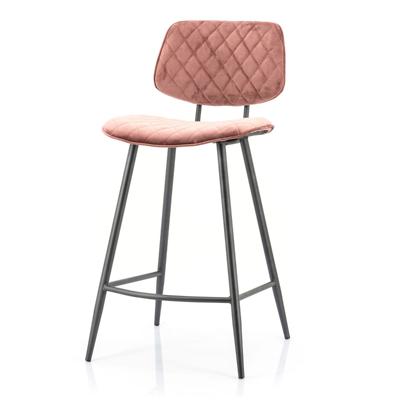 Eleonora barkruk mandy roze 95 x 45 x 53