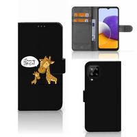 Samsung Galaxy A22 4G | M22 Leuk Hoesje Giraffe