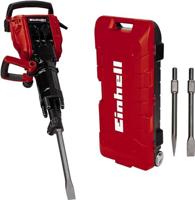Einhell Sloophamer TE-DH 50 (1700 W, 50 J, SDS-hex-gereedschapshouder, trillingsdempergreep, puntige beitel + platte beitel + transport- en opbergwagen inbegrepen)